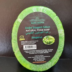 Doğal Süngerli Bergamot sabunu 125 Gr 