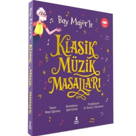 Bay Majör'le Klasik Müzik Masalları Tek Cilt Özel Baskı Mor (7 Kitap Bir Arada)