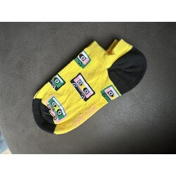 Sarı Kaset Sneaker Çorap(36-40)