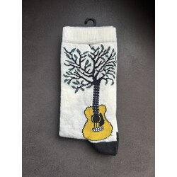 Beyaz Gitarlı Soket Çorap(40-44)