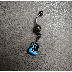 Gitar Çelik Piercing(Mavi)