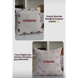 Resimli Yastık Baskı 