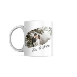 Love Yazılı İsim ve Fotoğraf Baskılı Seramik Kupa