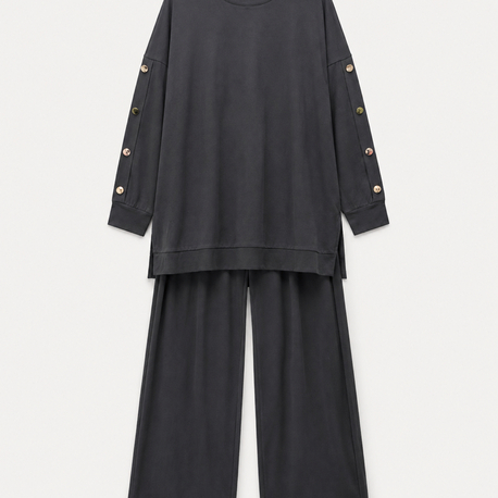 Rahat Premium Kumaş Tunik Pantolon Takım