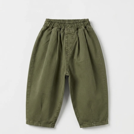 Yeşil Baloon Pantolon 