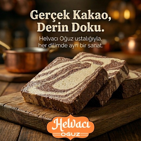 Helvacı Oğuz Kakaolu Tahin Helvası KG
