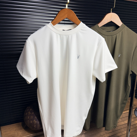 Allsaints Premium Kırışmaz Kumaş Tshirt 