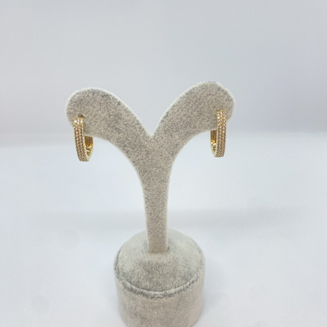 Xuping Zirkon Taşlı İnce küpe
