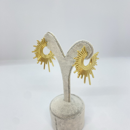 Stainless Steel Güneş Küpe