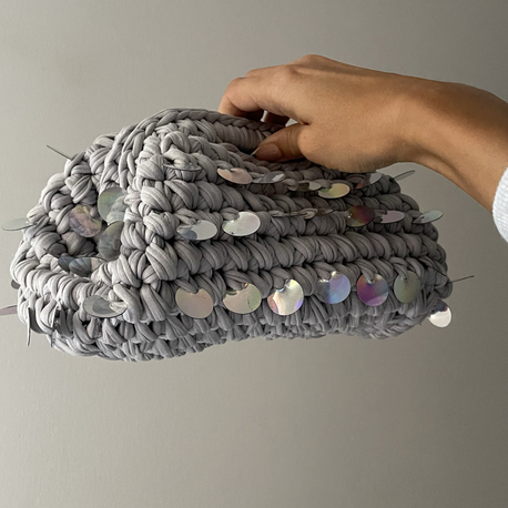 Glam Bag | Shine Grey