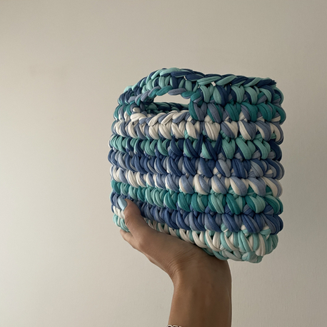 Mini Tote Bag | Mavi Combination 