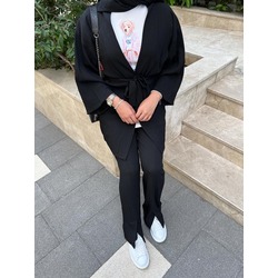 Siyah Kimono Takım