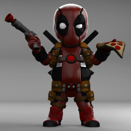 Deadpool ( Chibi ) - Marvel