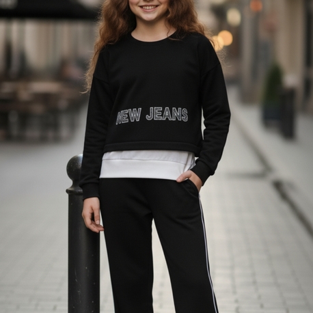New jeans siyah ikili takim