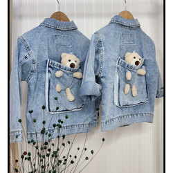 Teddy Unisex Denim Ceket