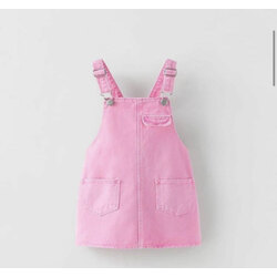 Orjinal Marka Pembe Jean Elbise