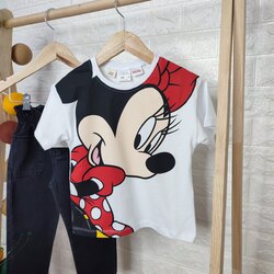 YENİ SEZON Minnie Mouse ©️DİSNEY Baskılı T-Shirt  
