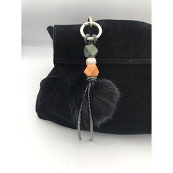 Fur bag Charm