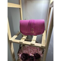KROKO Pembe Çanta