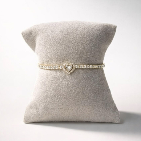 Hiléra Heart Gold Bracelet ✨