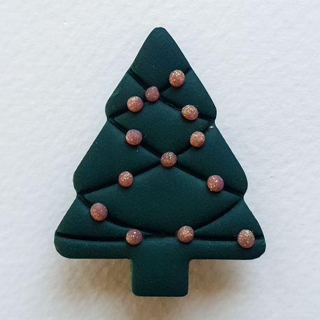 Christmas Tree Broş #2