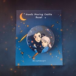 Howl’s Moving Castle Rozet