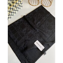 Elie Saab Kaşmir İpek Şal Siyah