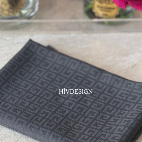 GIVENCHY YÜN PAMUK İPEK ANTRASİT