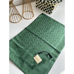 Burberry Kaşmir İpek Şal Yeşil