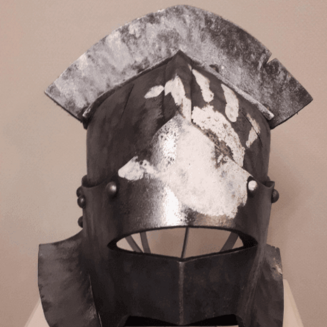 Dark Orc Warrior Helmet