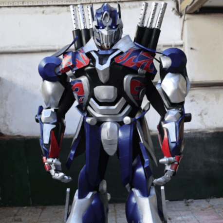 Prime Mecha Hero Costume