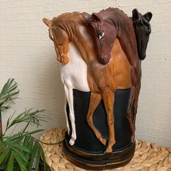 Horses Vase