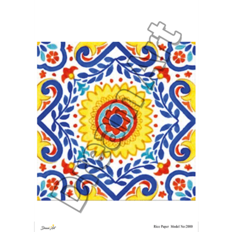 Dream Art Pirinç Dekupaj - 2000