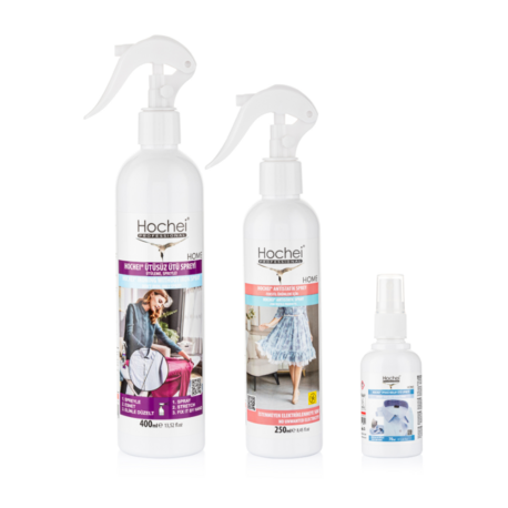 Hochei Paket 4 / Ütüsüz Ütü 400 ml - Antistatik 250 ml - Ipeksi Kolay Ütü 70 ml