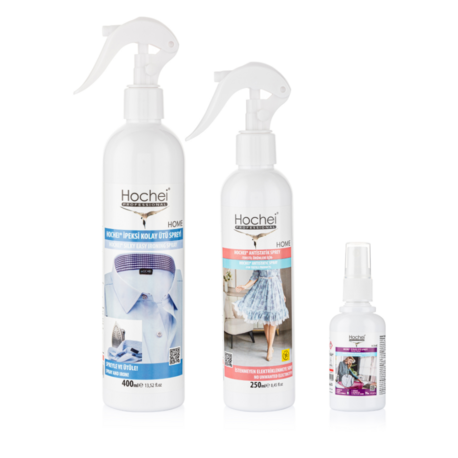 Hochei Paket 3 / Ipeksi Kolay Ütü 400 ml - Antistatik 250 ml - Ütüsüz Ütü 70 ml