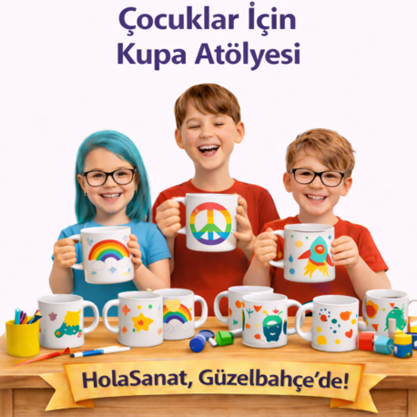 Çocuklar İçin Kupa Tasarım Atölyesi