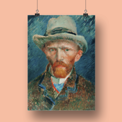 Van Gogh Otoportre (1887) (32x48 cm)