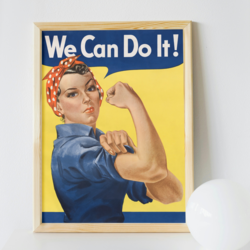 We Can Do It Propaganda Posteri (30x40 cm)