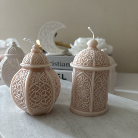 Ramazan Temalı Fener 2’li Mum Seti