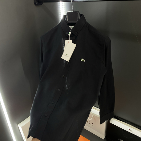 LACOSTE KETEN GÖMLEK