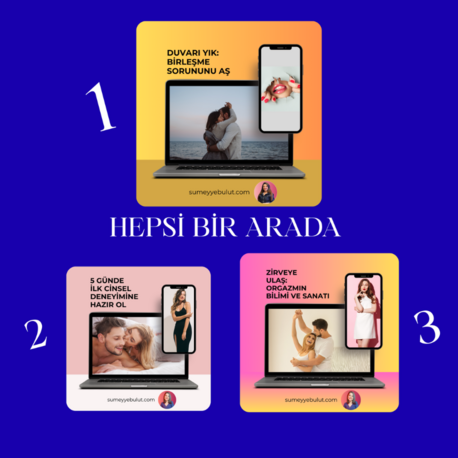 VAJİNİSMUS PAKETİ - HEPSİ BİR ARADA