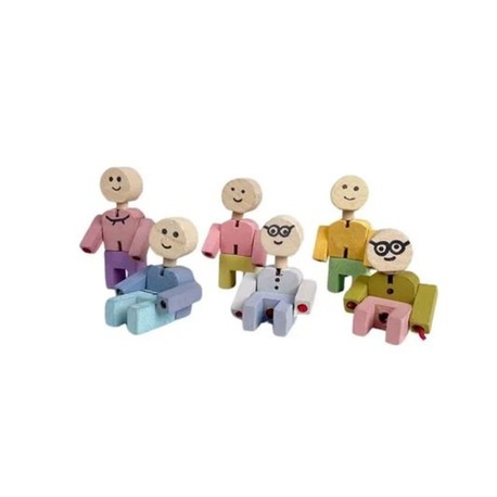 Toysilla Oyuncak İnsan Figürü 6'lı - T9003