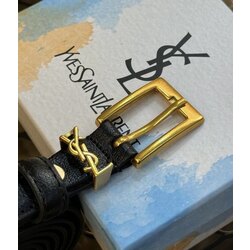 YSL İTHAL DERİ KEMER
