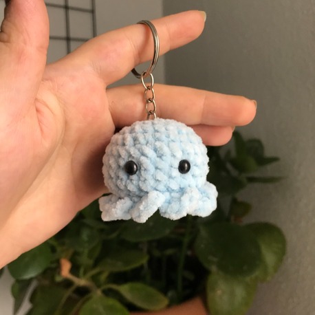 Mini Ahtapot Anahtarlık