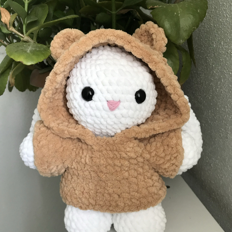 Bear Hoodie Bunny