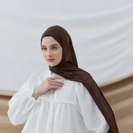 DÜZ BAMBU KRAŞ ACI KAHVE ŞAL