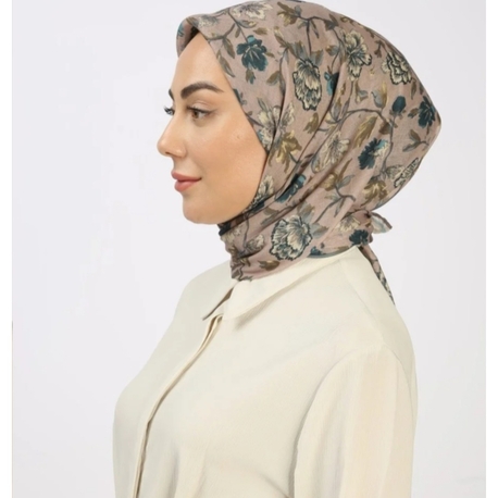 LOCELLA ARTE SOFT PAMUK GÜL KURUSU EŞARP