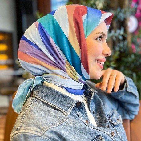 FRESH PAMUK GÖKKUŞAĞI ESİNTİSİ EŞARP