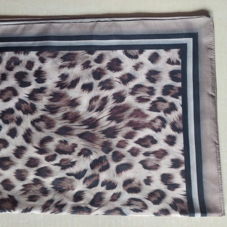 LEOPAR DESEN VİZON ŞAL