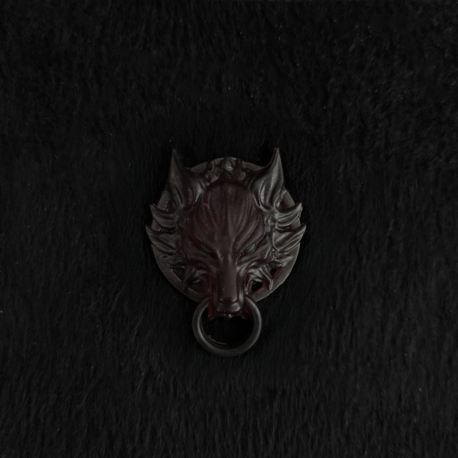 Koyu Bordo Fenrir Rozet